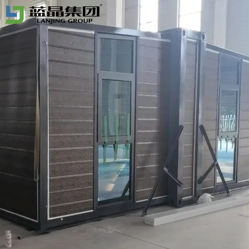 Storage Collapsible Container House Wall Cladding Tiny Mobile Container Home Prefabricated Modular Portable Modular Prefab Small Expandable Building