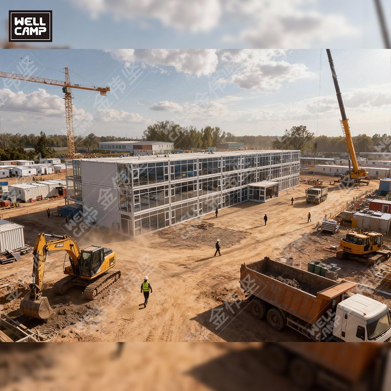 Modular Construction Solutions From Prefab Container Factory