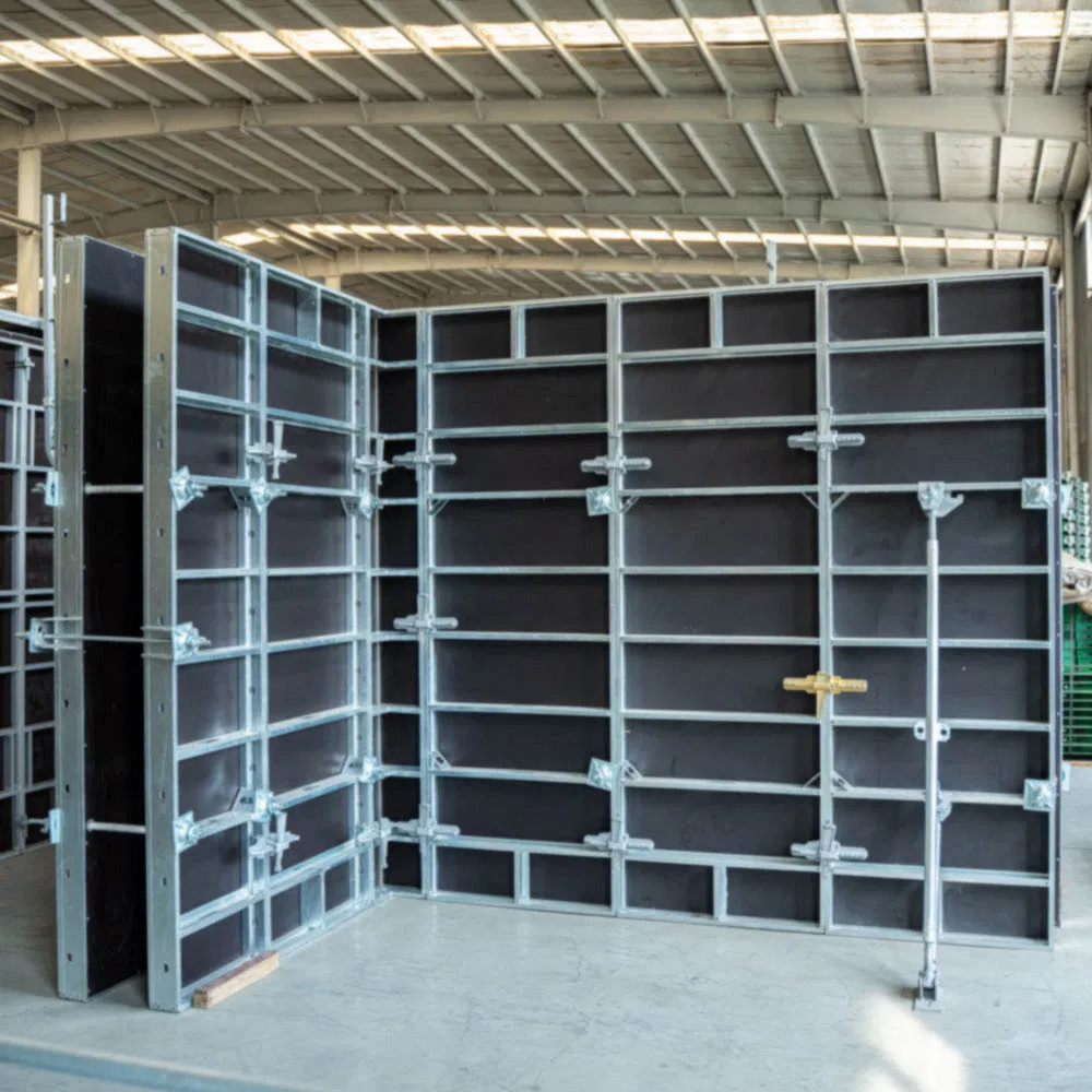 Seismic Resistance Modular Panel Aluminium Wall Formwork System for Old City Renovation
