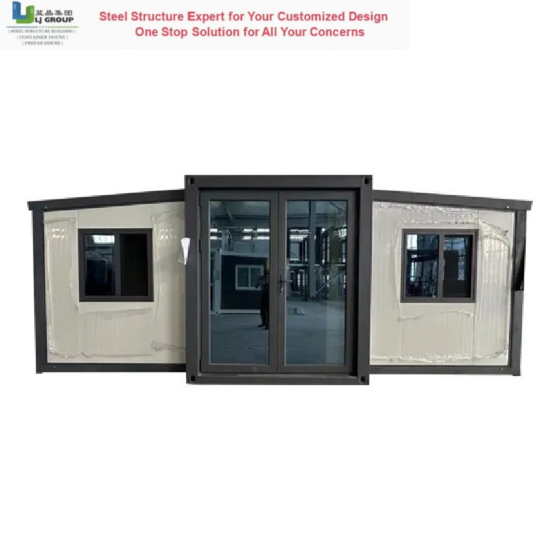 20FT 40FT Expandable Container House Extendable Container House Luxury Modular Expandable House Prefabricated Building with Bathroom and Kitchen
