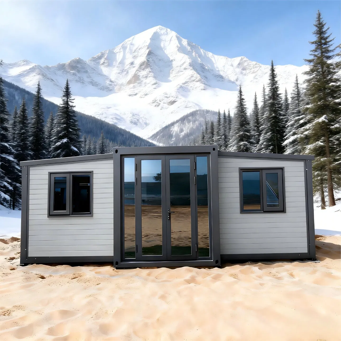 Modular Prefabricated Housing Foldable Container Housing Container Housing Portable Dwellings Ready-to-Use Container Housing