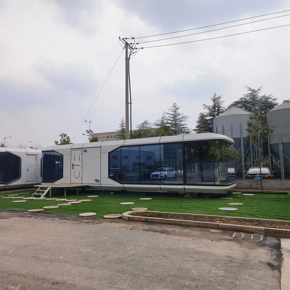 High-End Star Space Capsule Low Price Steel Structure with Toilet Warranty Included