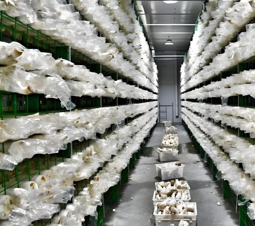 40 Foot Container Intelligent Mushroom Growing Smart Containment System