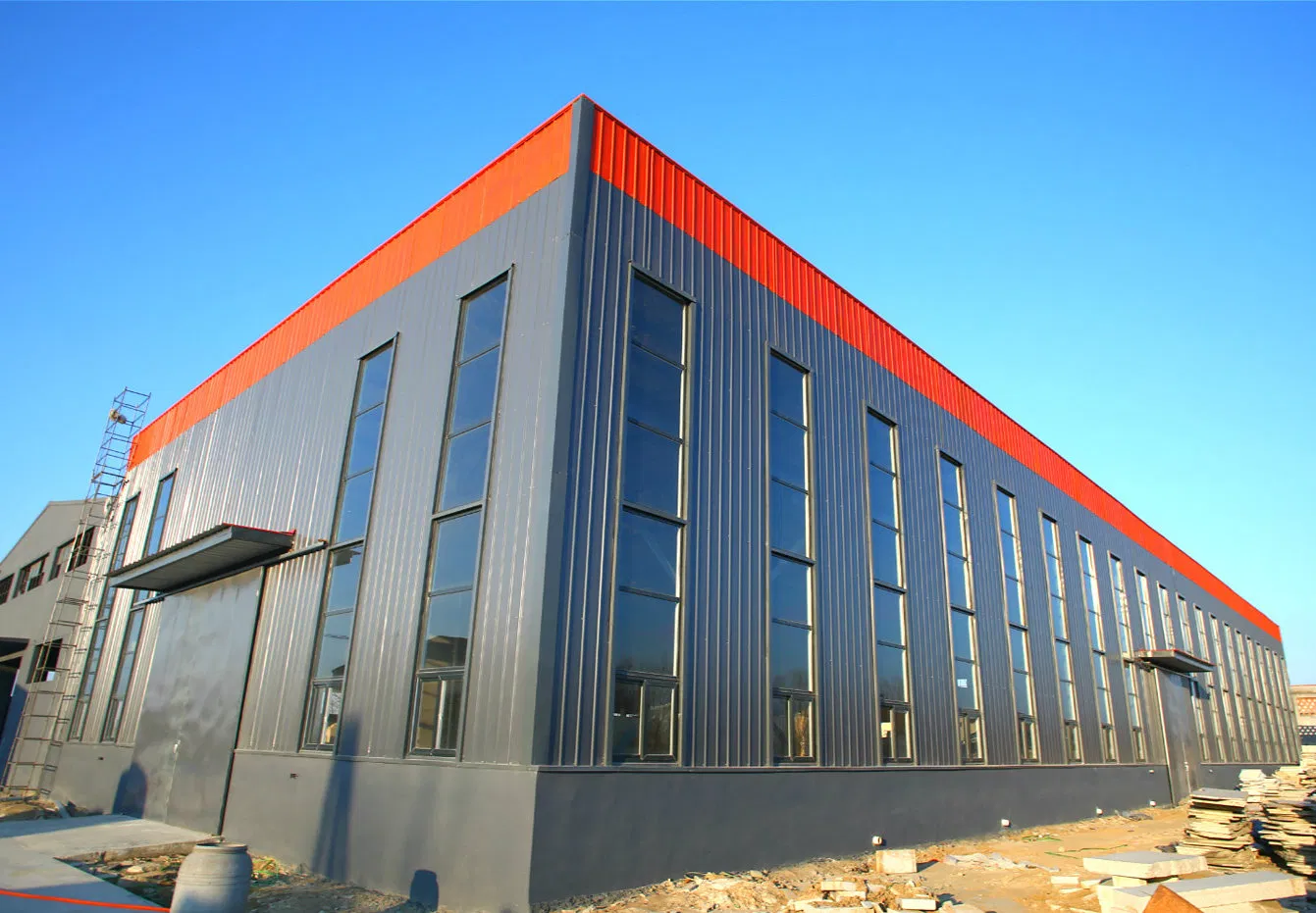 Professional Steel Construction Manufacture Steel Structure Frame Shed Workshop Stadium Building