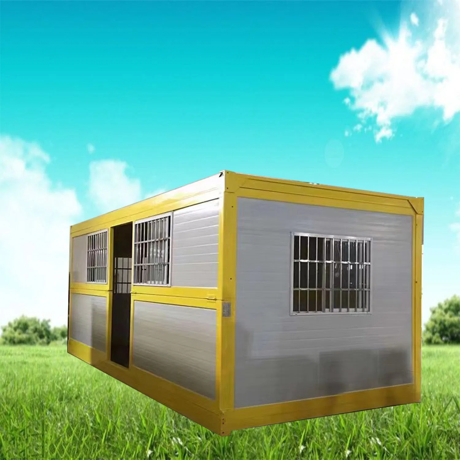 Temporary Movable Housing for Export, Foldable and Customizable Dormitory for Construction Site
