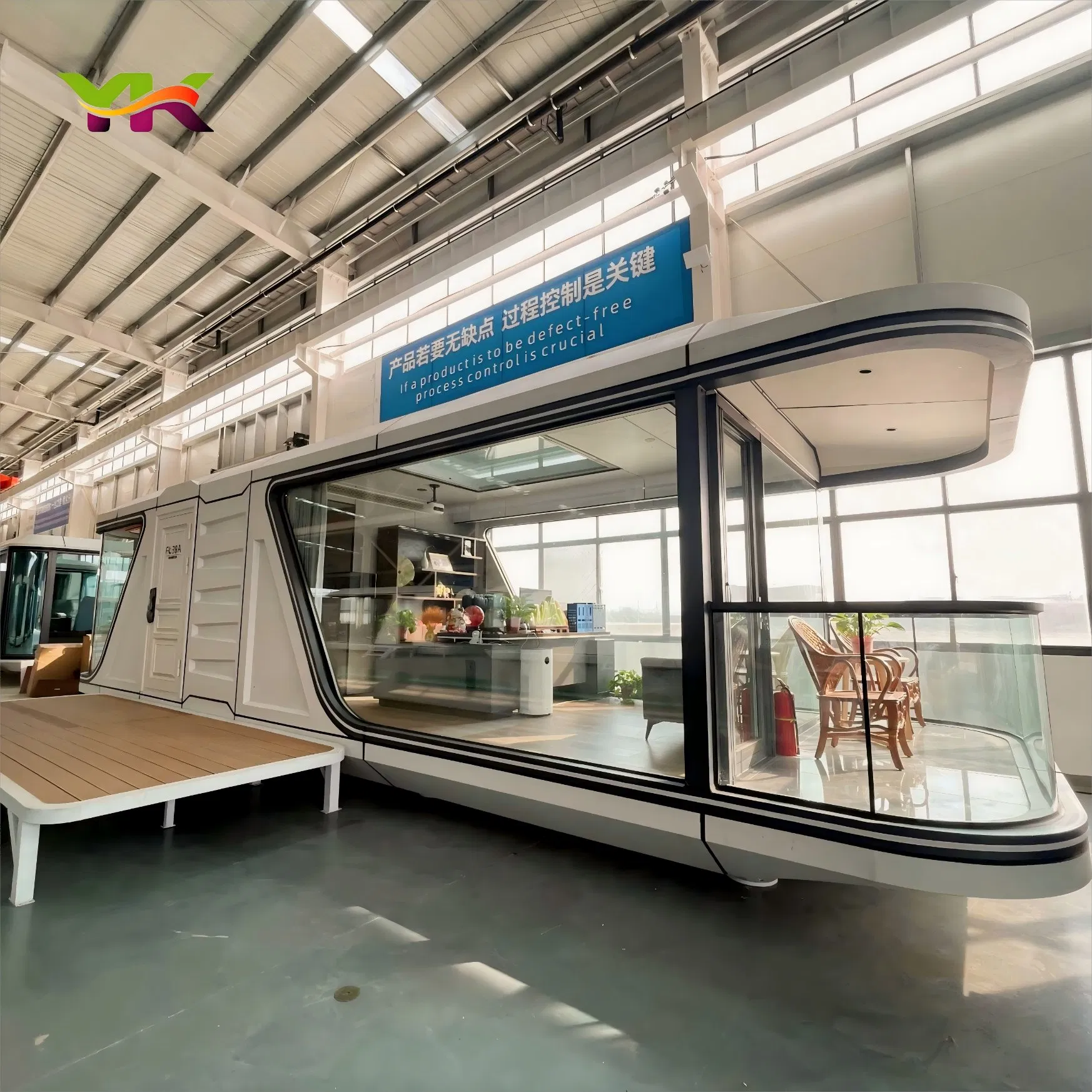 Safe Space Capsule House Factory Modular Home Container House Smart Modular Price Steel Structure Mobile Building Hotel Prefab Cabin Housing