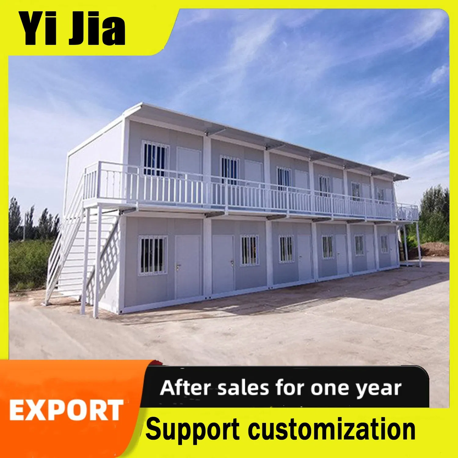 Export Prefabricated Temporary Housing Facilities Are Complete, Used for Construction Sites, Tourist Attractions, Hospitals, Troops, etc