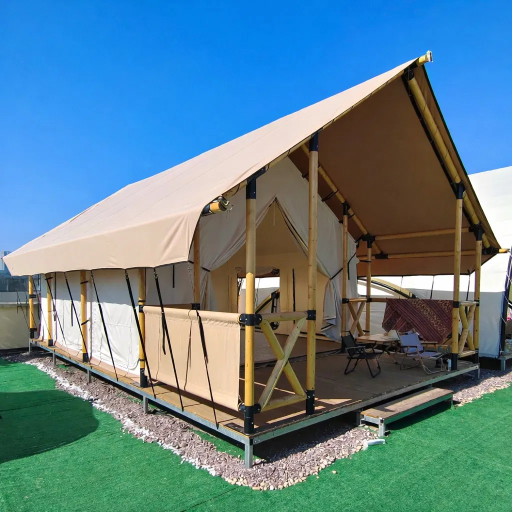 Outdoor Family Camping Luxury Glamping Hotel Tent Safari Resort Beach Tent