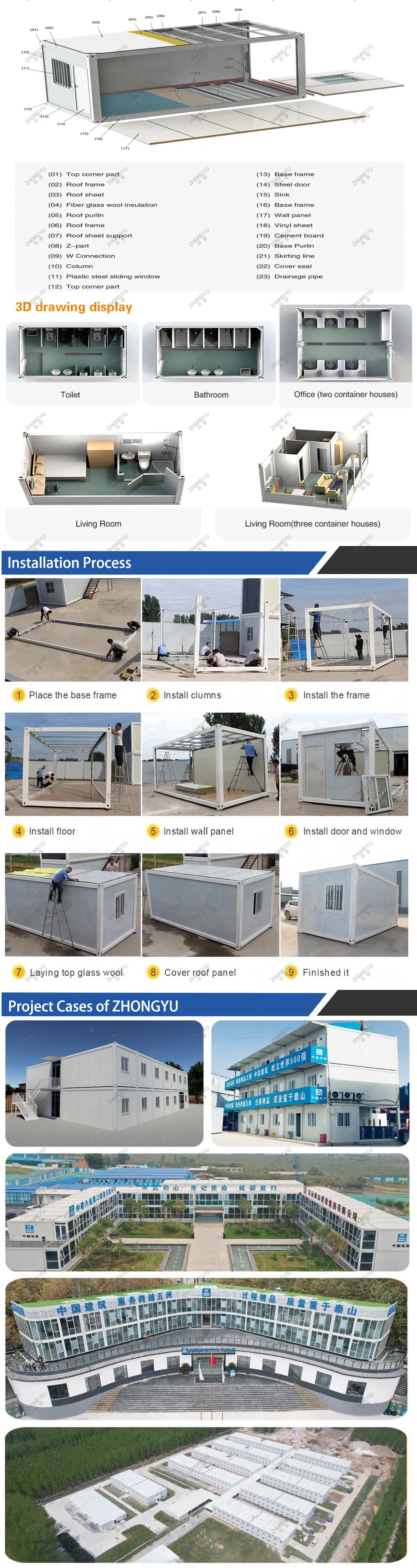 Modular Container Structure