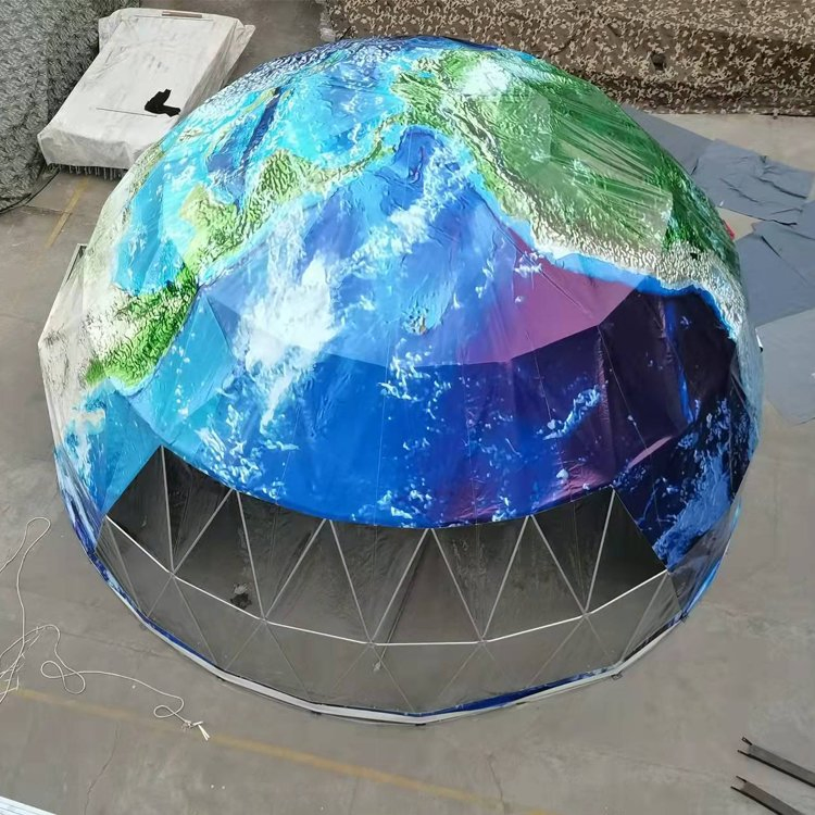 4m 12.56m2 Discount Price Confortable Geodesic Luxury Outdoor Hotel Travel Resort Glamping Dome House Tent for Outdoor Homestay