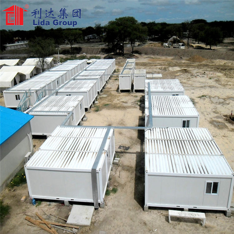 Free Design Fast Install Prefab House Modular Expandable Shipping Container Light Steel Building