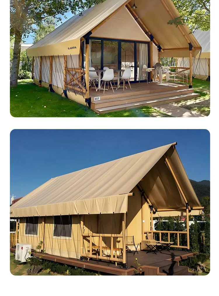 Outdoor Luxury Nomad Square Hotel Tent