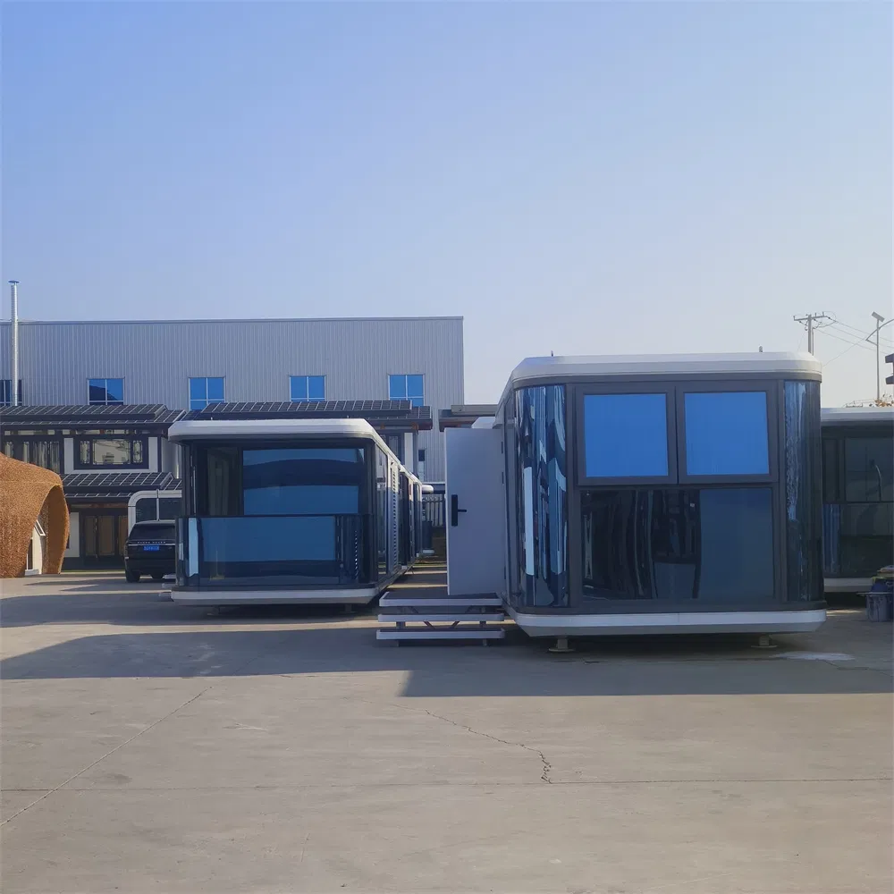 Modular Capsule Hotel Cabin Prefab Structure Engineered for Glamping Resort Expansion with Efficient Transport