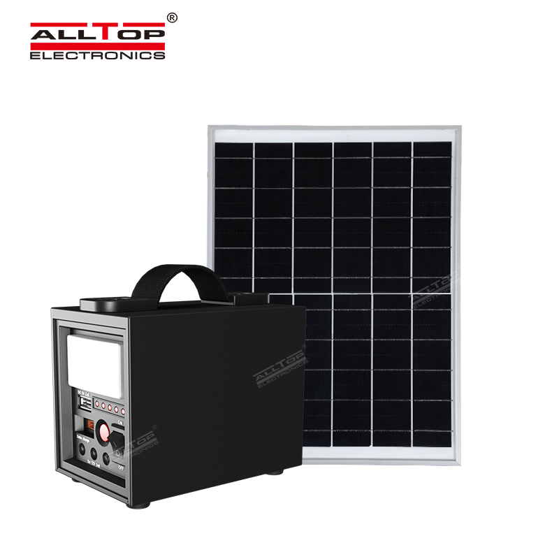 Alltop Cheap Price Mobile Outdoor House Emergency Lighting Solar Power Energy System