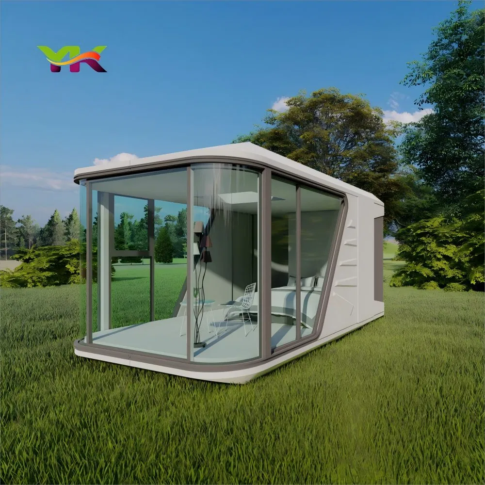 Popular Prefabricated Space Capsule House Factory Modular Home Smart Modular Price Steel Structure Mobile Building Hotel Prefab Cabin Housing
