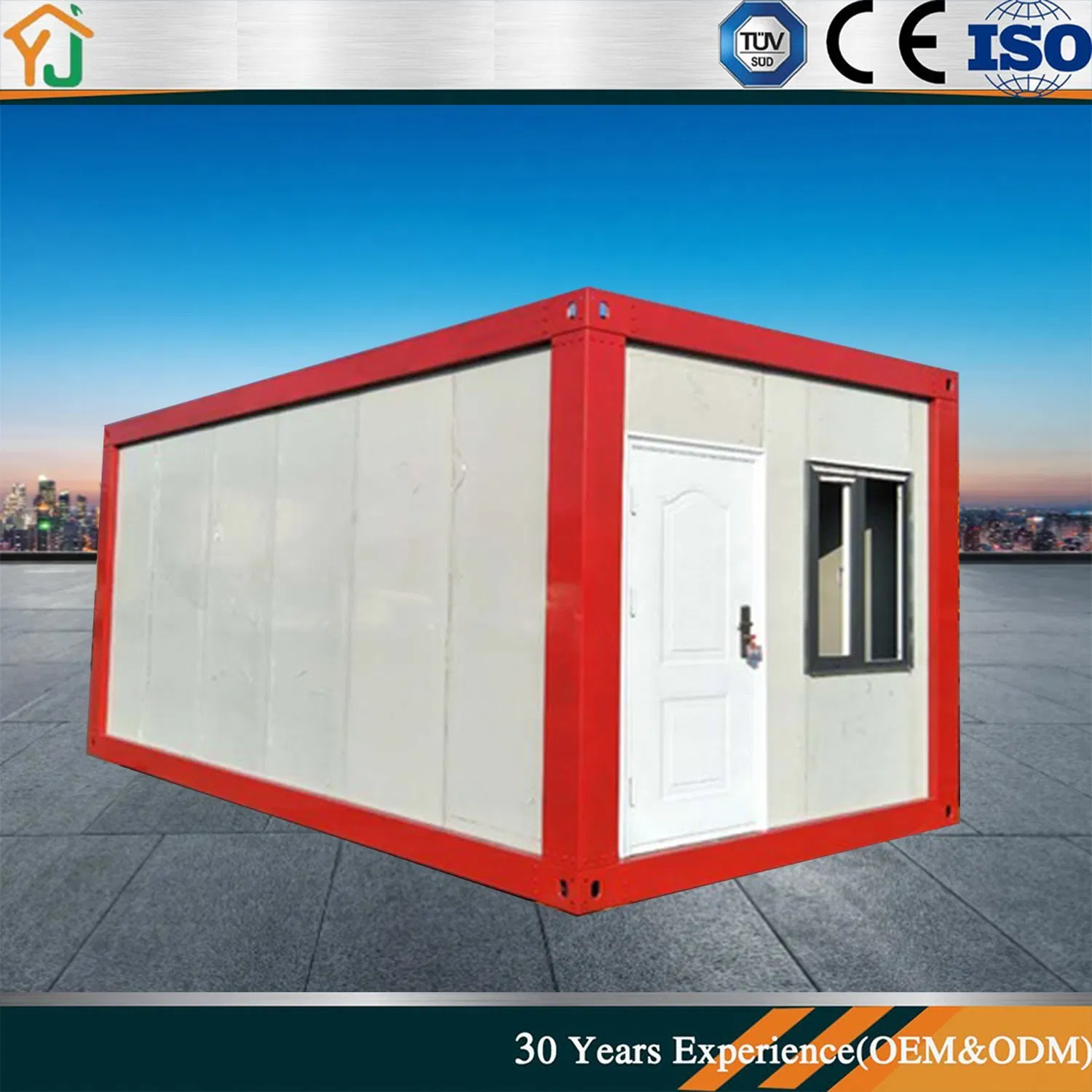 Modular Storage Containers for Easy Assembly Rooms, Prefabricated Housing Containers for Residential Use