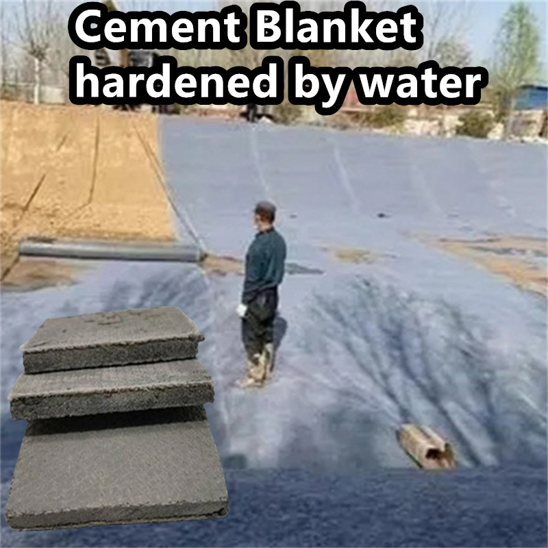 Riverbank Reinforcement: Cement Blanket Solution