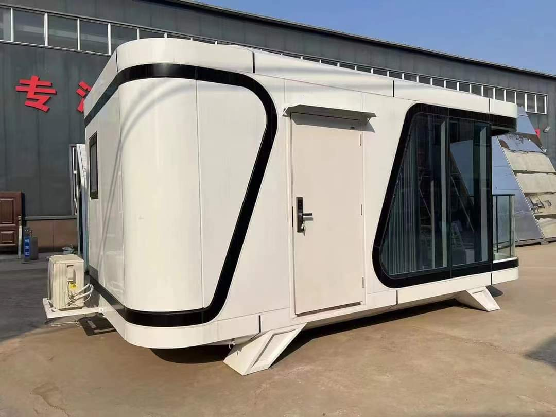 Space Capsule Structure with Fast Construction for Villa Office Resort Use-Fully Immersive Nature Experience