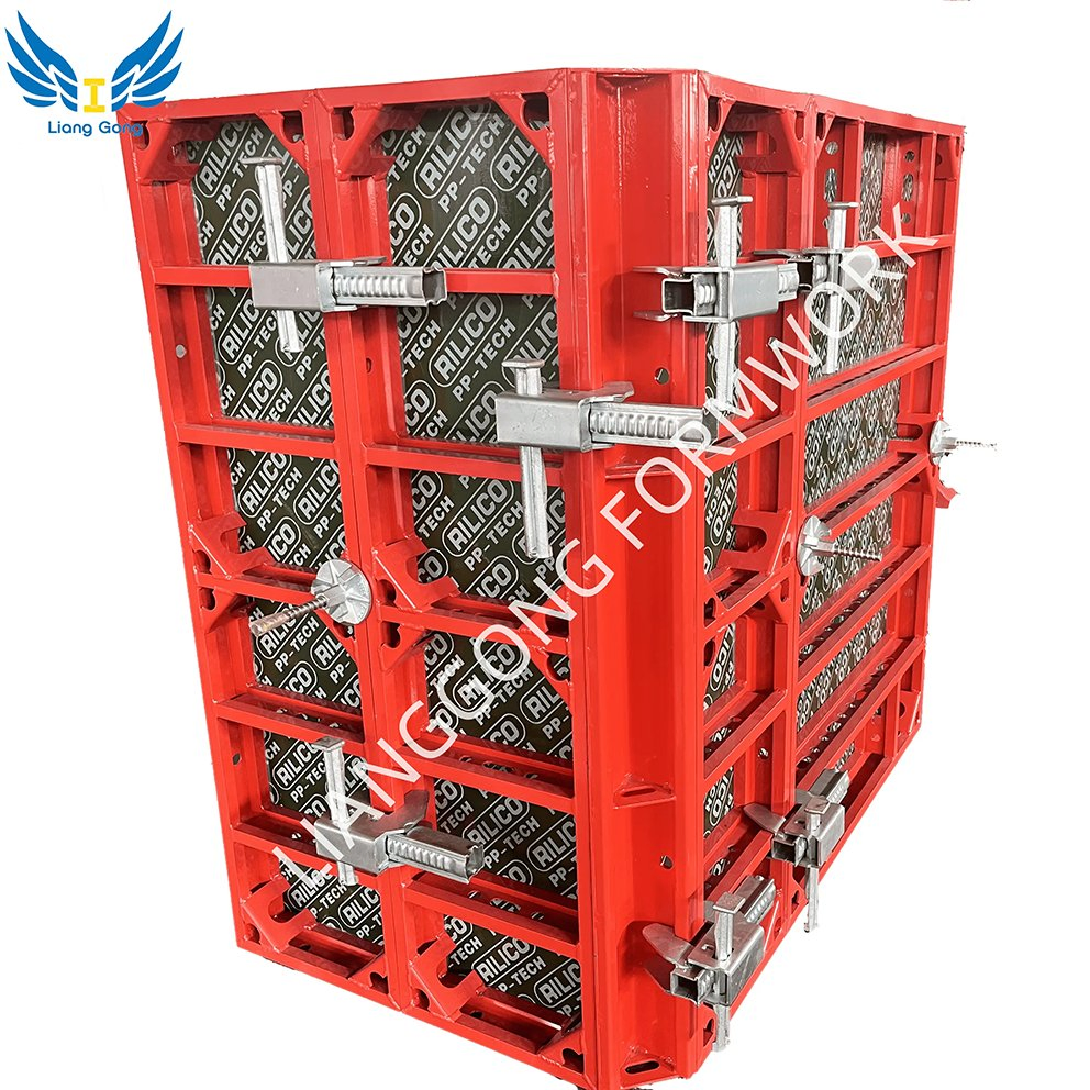 Customized Aluminum Formwork System for Quick Assemble in Concrete Wall Projects