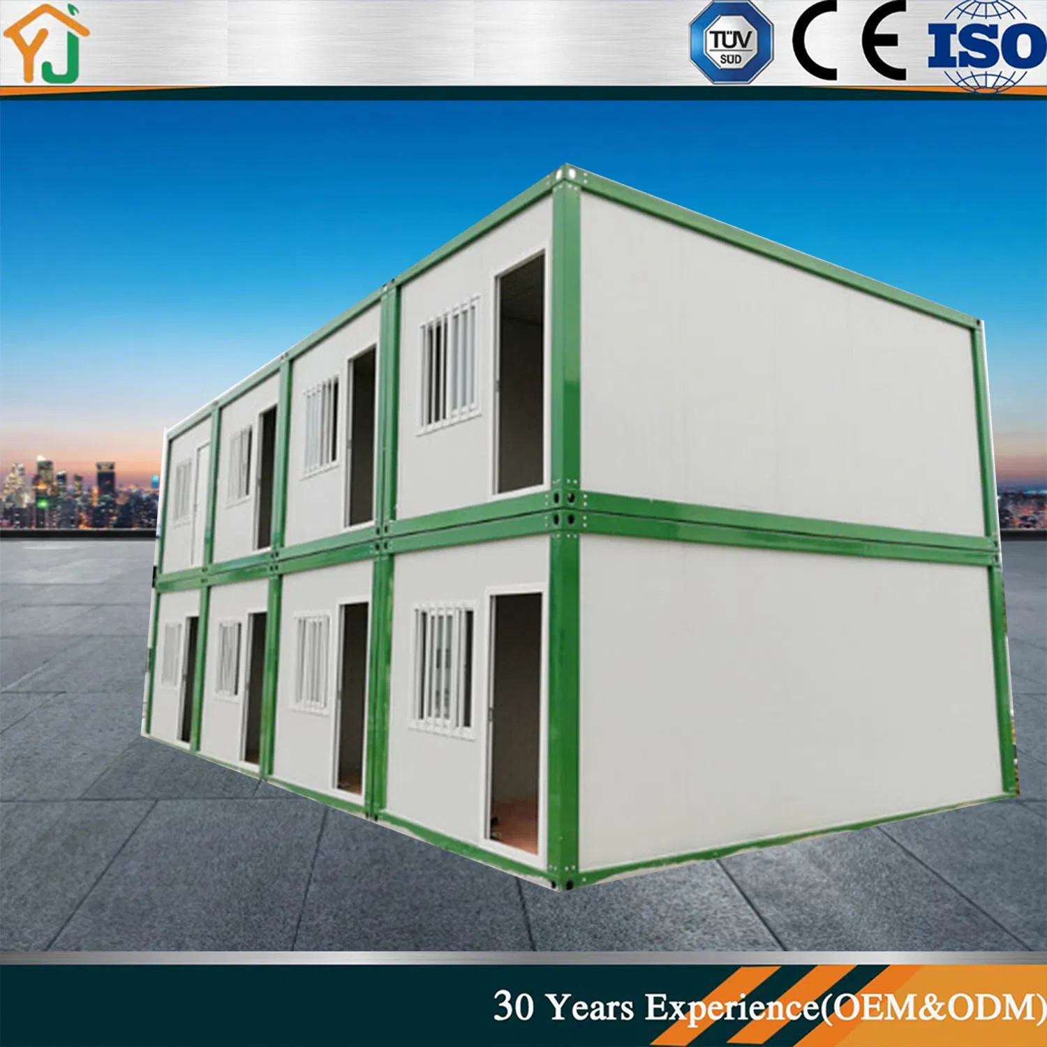 Modular Storage Containers for Easy Assembly Rooms, Prefabricated Housing Containers for Residential Use
