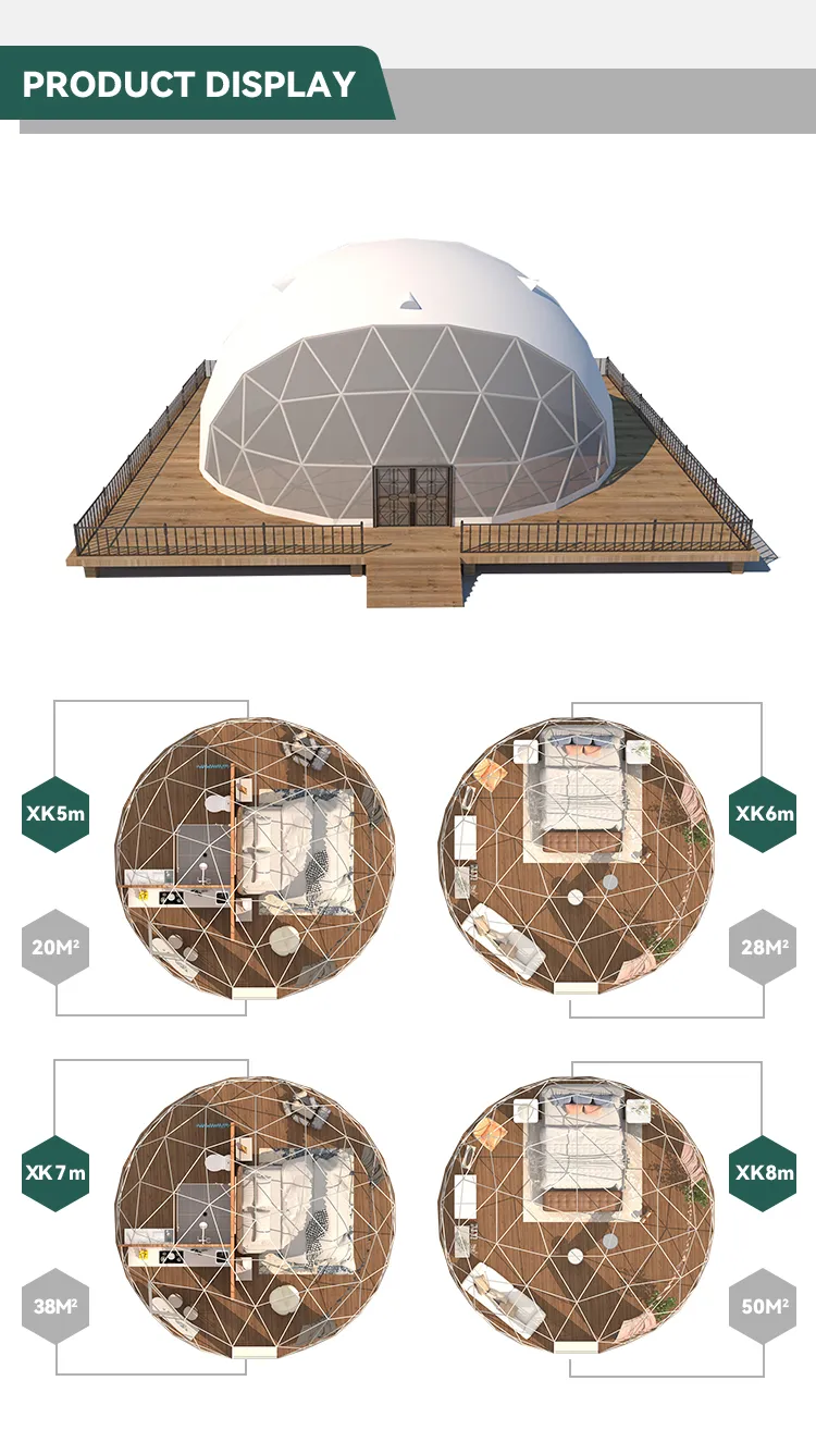 Igloo Glamping Tent View