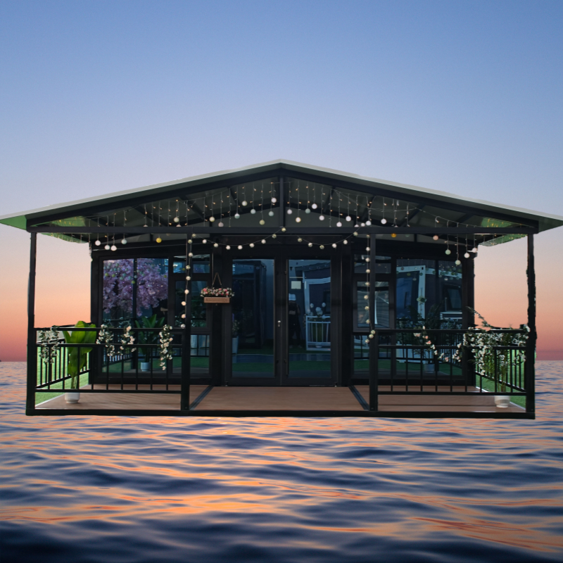 Luxury Office Expandable Steel Structure Prefab Modular Building Solution