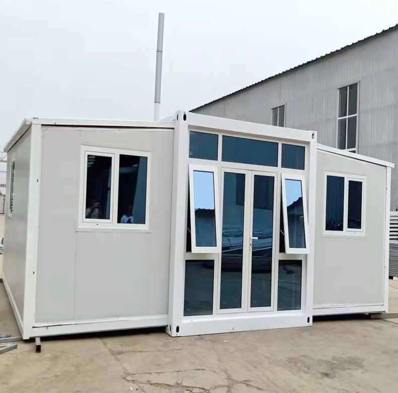 Modern Prefabricated Steel Container Office Building Modular Home Expandable Folding Portable Eco-Friendly Fast Install
