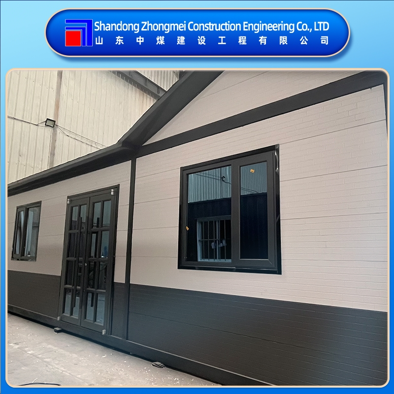 Mobile Container Shop with Glass Front and Aluminum Frame Structure