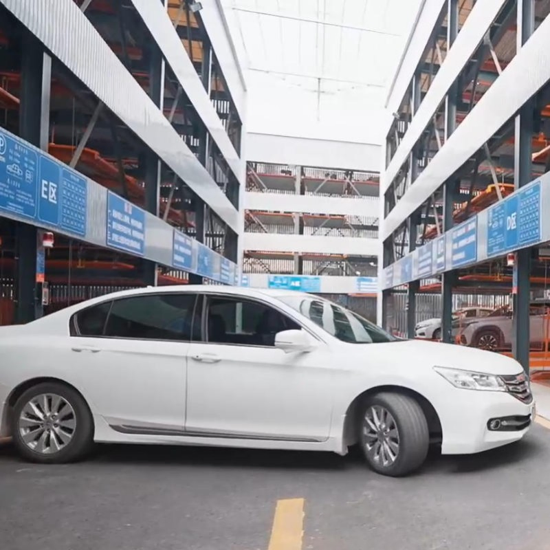 Parking Robot Advanced Car Puzzle Parking Solutions with Hydraulic Lifting Mechanism
