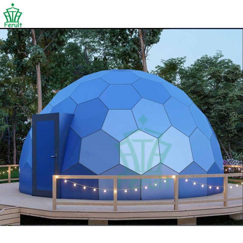 Geodesic Dome Glamping Tent Luxury Glass Structure