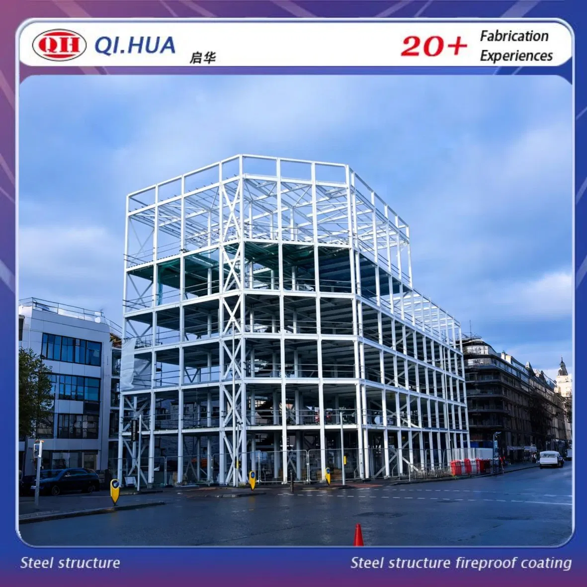 Modern Prefabricated Light Steel Portable Housing Solution for Easy Living