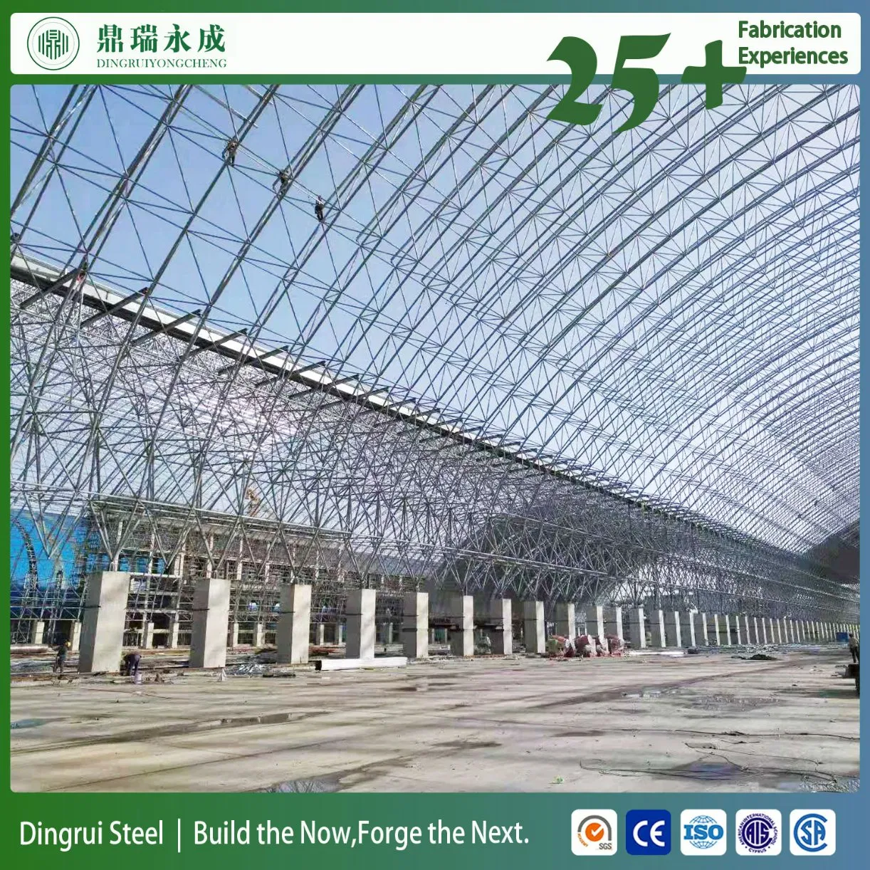 Expandable Design Modular Buiding Steel Structure Stadium Space Frame Building