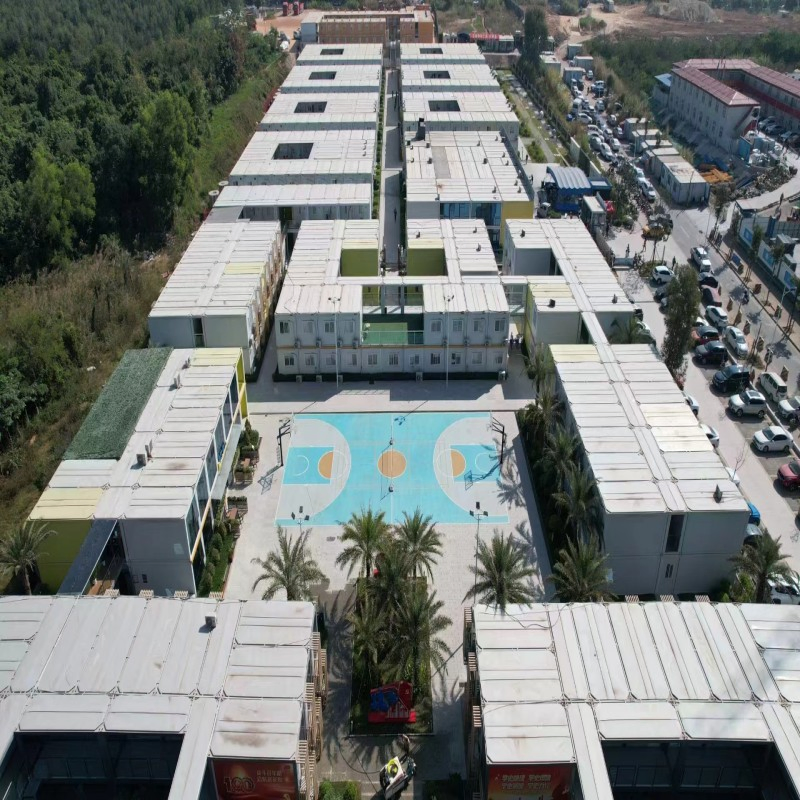 Portable Eco-Friendly Housing Solution for Temporary Living Community