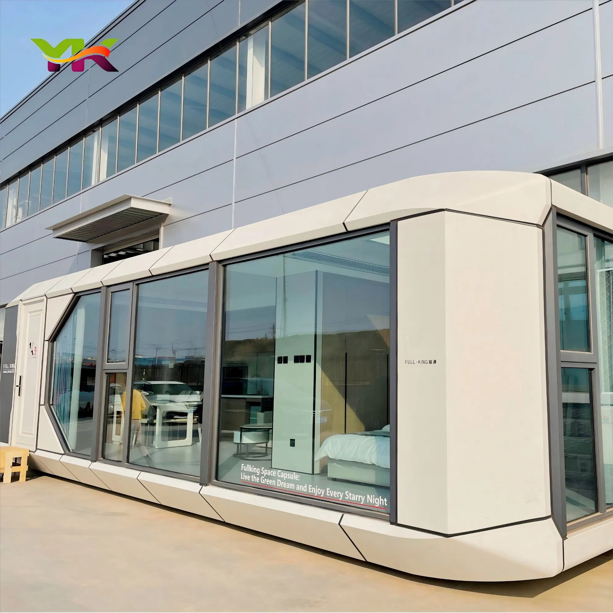 Space Capsule House Factory Modular Home Container House Smart Modular Price Steel Structure Mobile Building Hotel Prefab Cabin Housing