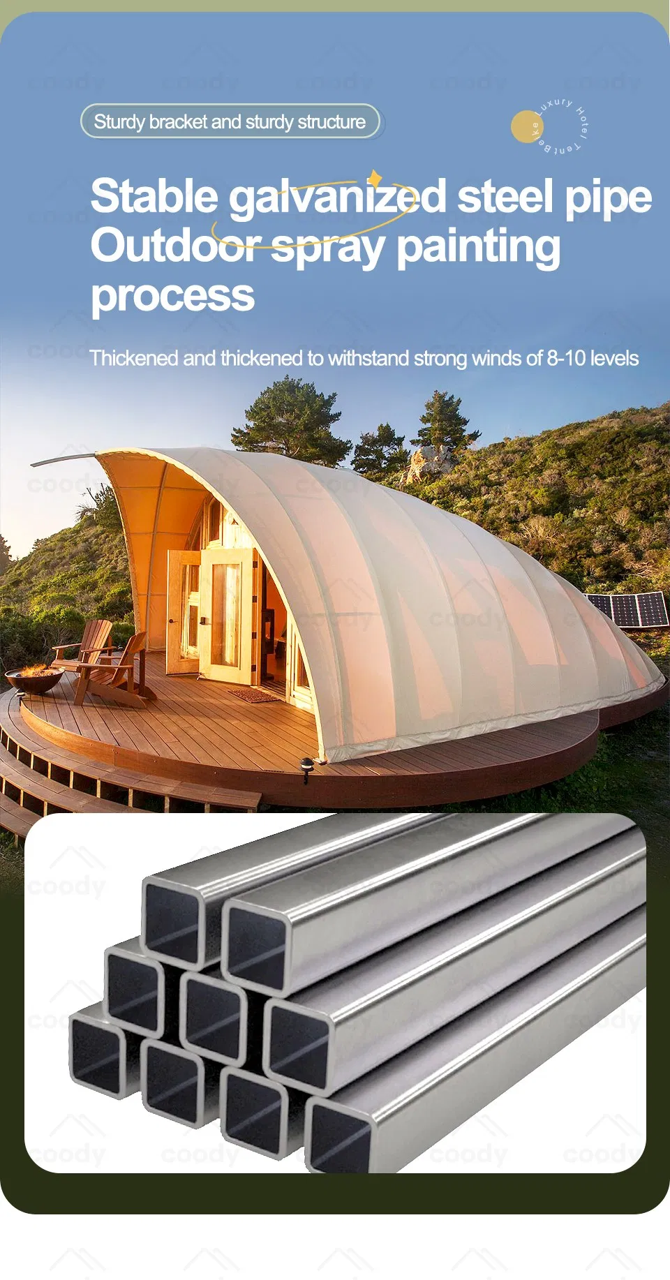 Luxury Safari Tente 4