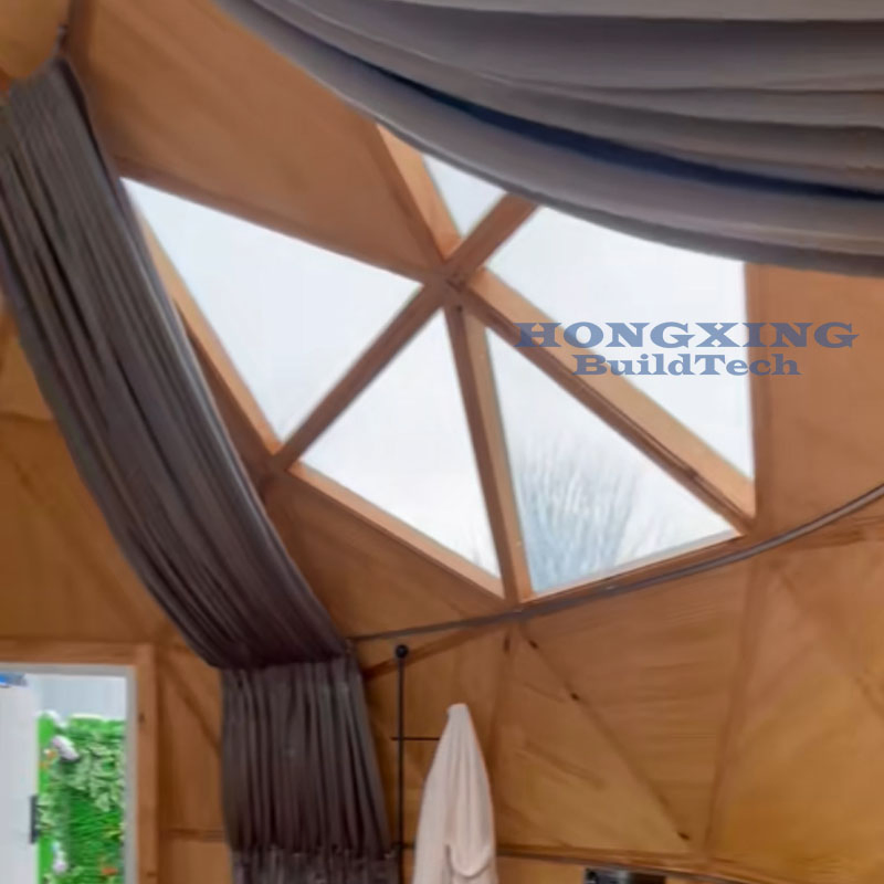 Mobile Star Capsule House Aluminum Plate Structure Prefabricated Space Capsule Cabin Electric Lift Cabin High-End Resort Capsule Hotel