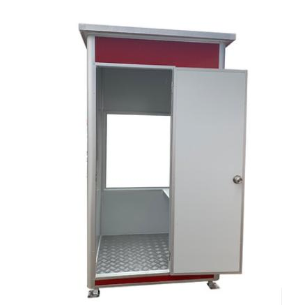 Outdoor Portable Sentry Safe Security Box Security Guard Booth Prefab Houses Sandwich Panel Houses Steel Structure Modern