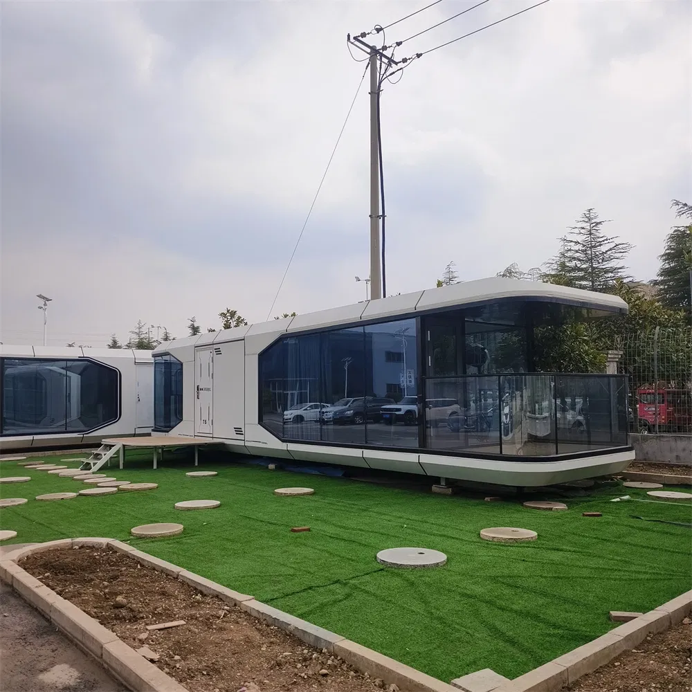 High-End Star Space Capsule Low Price Steel Structure with Toilet Warranty Included