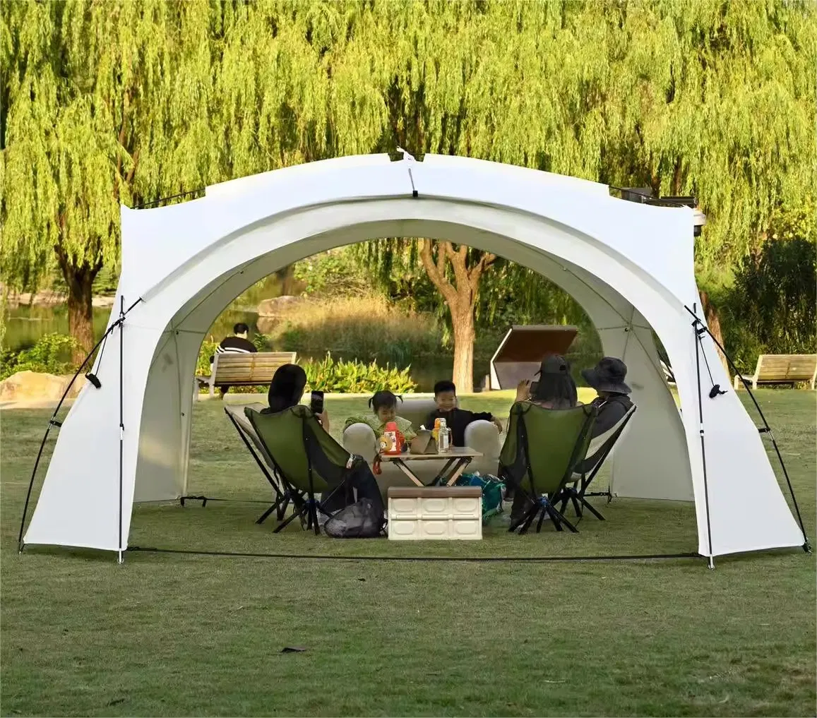 Outdoor Canopy Tent Dome Camping Tent Luxury Glamping Dome Tent for Camping Multi-Person Sunshade Sun Protection