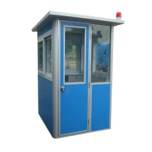 Hot Portable Steel Structure Outdoor Security Cabin Guard Booth Prefab Sentry Box