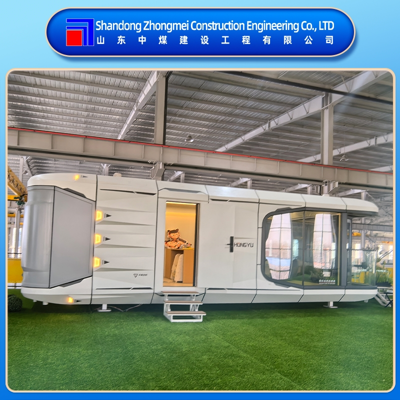 Luxury Container House and Space Capsule Villa for Airbnb Rentals, Tourist Parks, and Modular Prefab Housing with Quick Installation and Smart Design