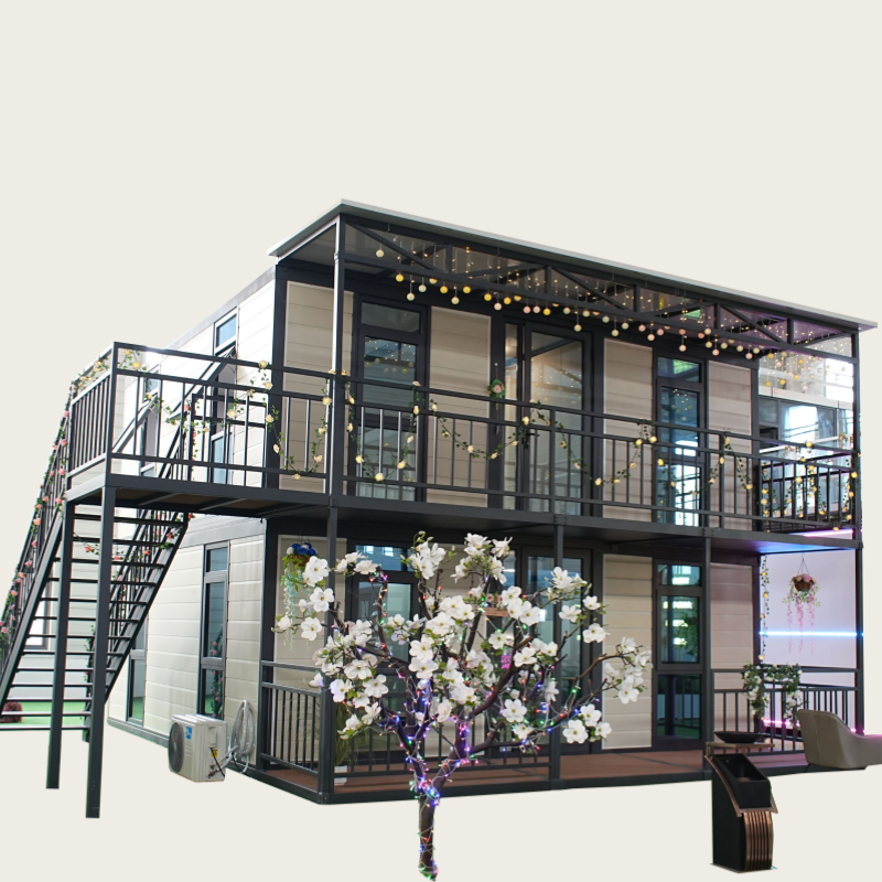 Expandable Modular Building with Kitchen and Bathroom Facilities