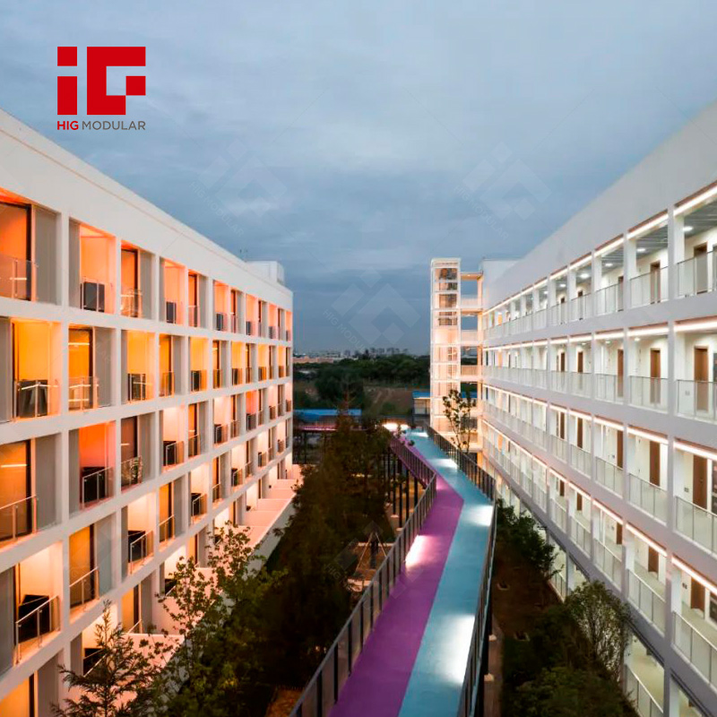 High Quality Turnkey Solution Versatile Use Minimal Disruption Safety Durability Prefab Architecture