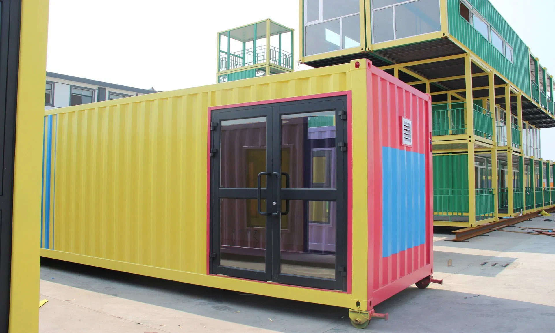 Steel Structures Folding Mobile Prefab Modular Home Foldable Container Prefabricated House