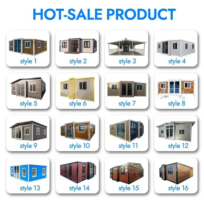 Factory Outlet Australian-Standard 20/40 FT Foldable Expandable Fully-Equipped Containerized House