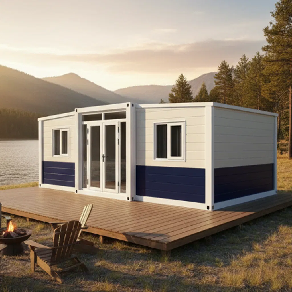 Modern Prefabricated Folding Structures for Hotels and Offices