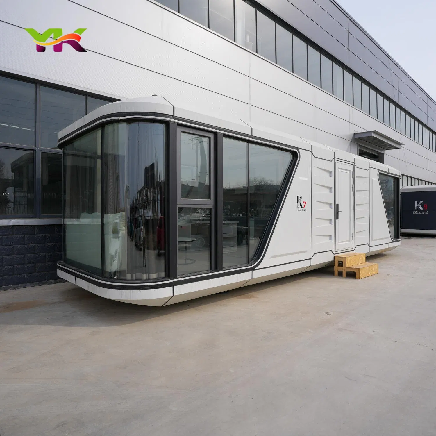 Factory Mobile Homes Housing Price Prefab Mobile Tiny Smart Modern House Garden Pod Space Capsule /Aluminum Outdoor Modular Capsule with Furniture Housing Price