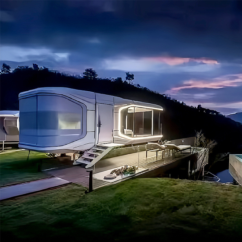 Factory Rates Mobile and Portable Hotel Homes Modern Modular Homes Prefabricated Housing