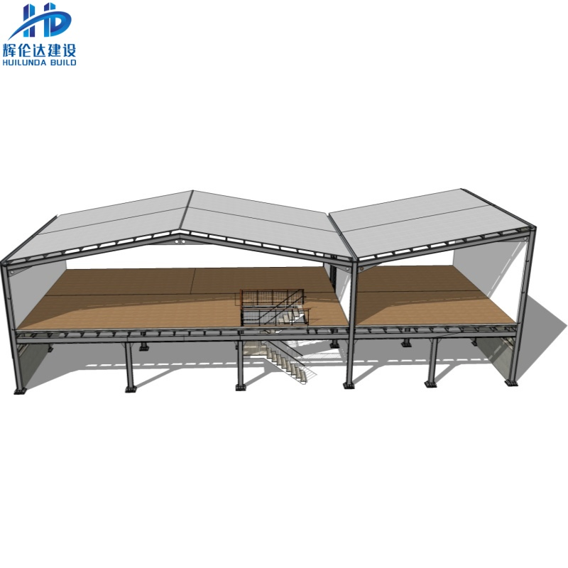 Lightweight Portable Structure Building with High-Quality Steel Frame