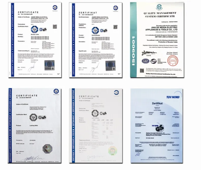 Product Certifications